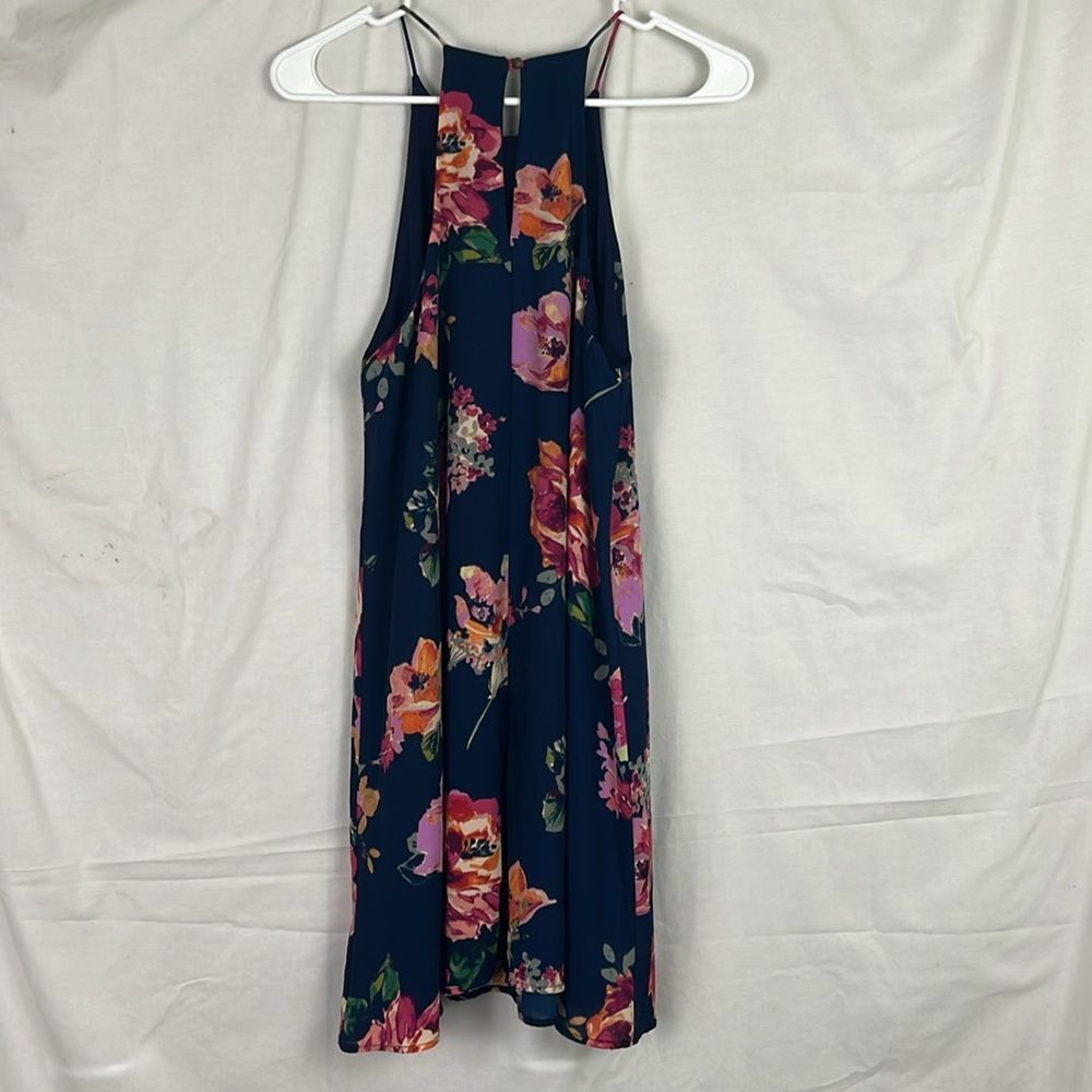 Blue Floral Everly Summer Dress - Picture 5 of 5